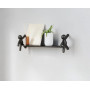 Etagère murale noire Buddy, Umbra