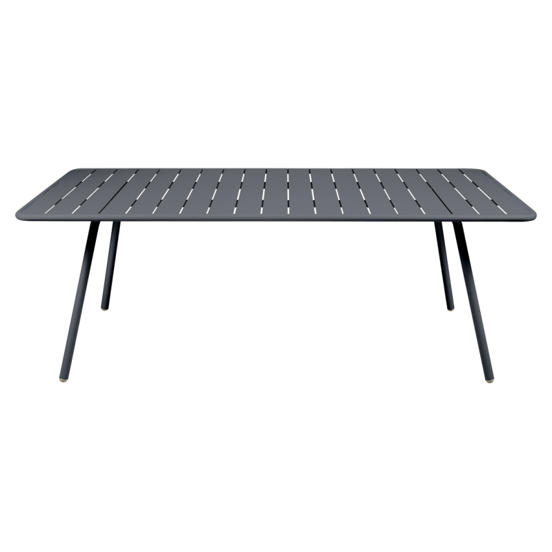 FERMOB - Table Luxembourg  207 x 100 cm , Fermob Carbone - FERMOB