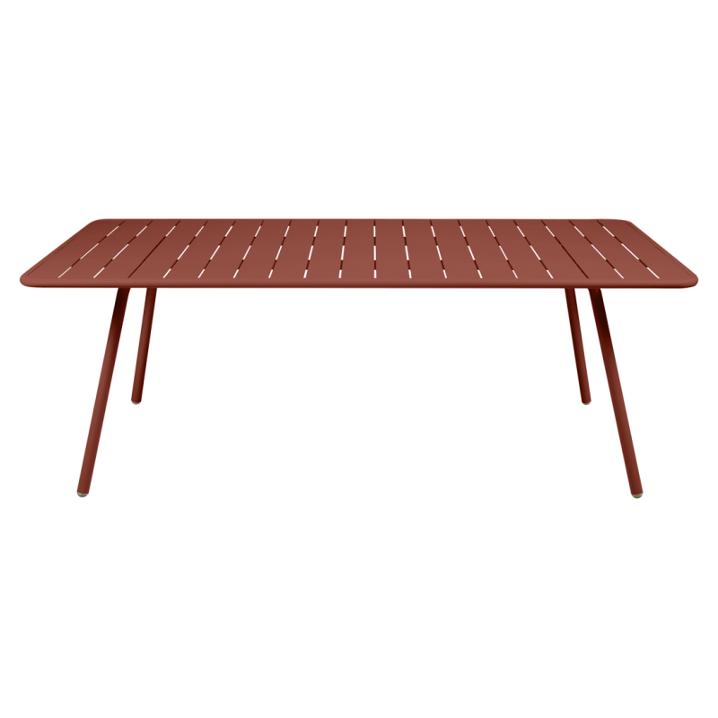 FERMOB - Table Luxembourg  207 x 100 cm , Fermob Ocre Rouge - FERMOB