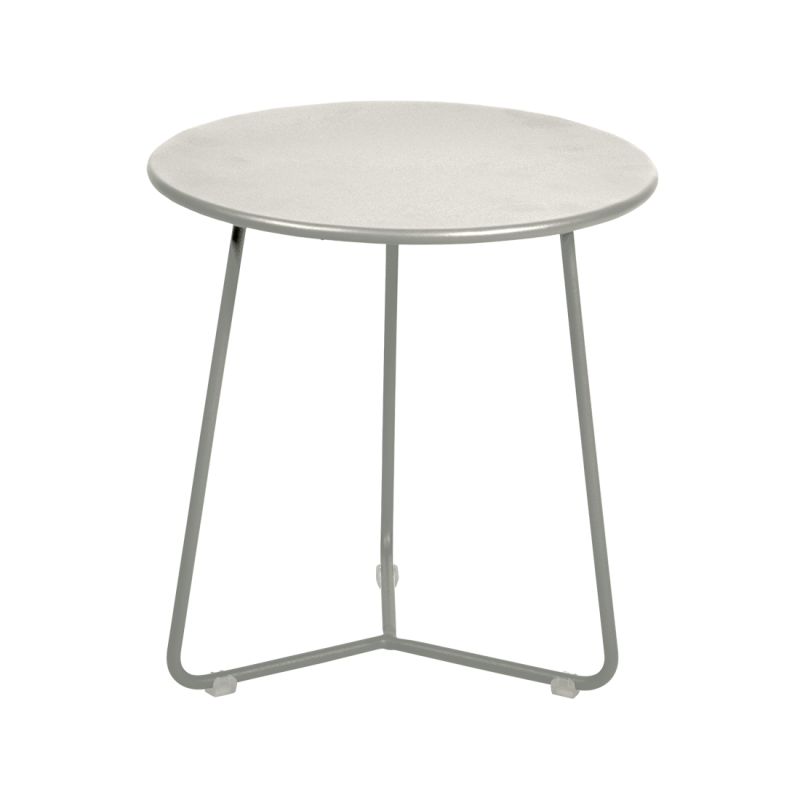 table d'appoint cocotte, fermob gris argile - fermob