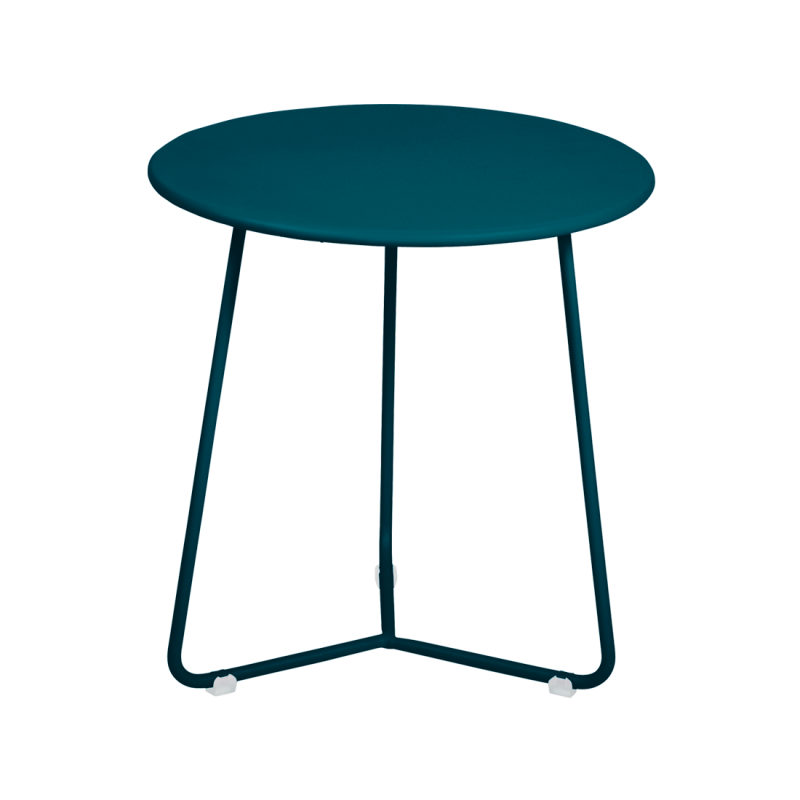 table d'appoint cocotte, fermob bleu acapulco - fermob