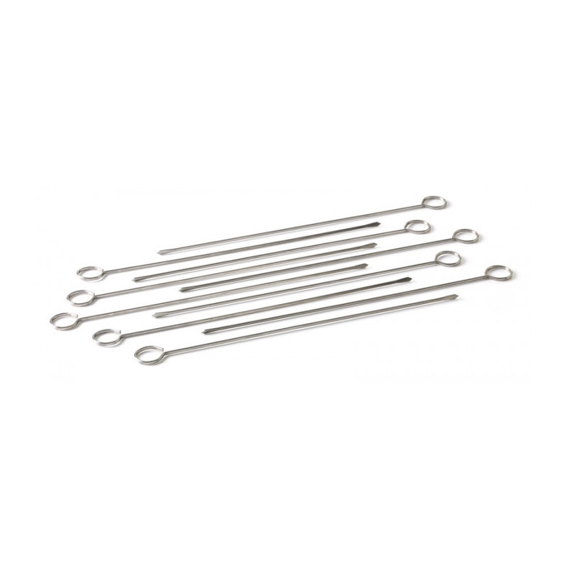 10 brochettes inox, barbecook - barbecook