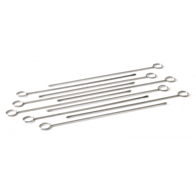 10 brochettes inox, Barbecook