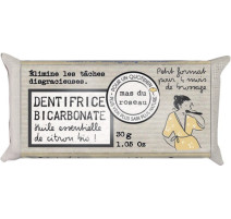 Dentifrice solide au bicarbonate, mas du roseau