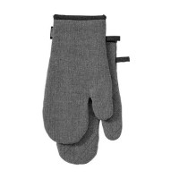 2 gants éco recyclés gris, Ladelle