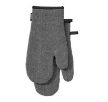 2 gants éco recyclés gris, Ladelle