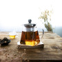 Théière verre et inox Rooibos, Cristel