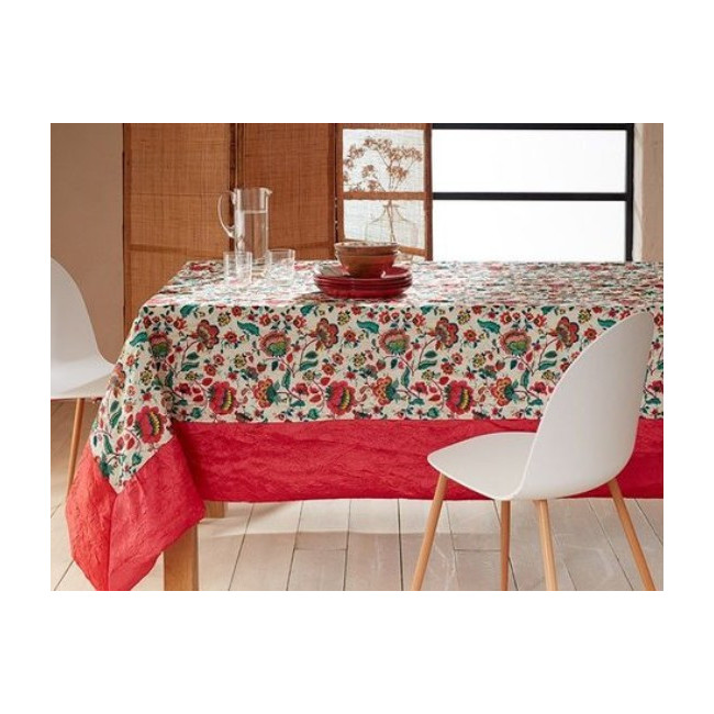 Nappe Taffetas Froissé Indi Fuchsia, José Houel