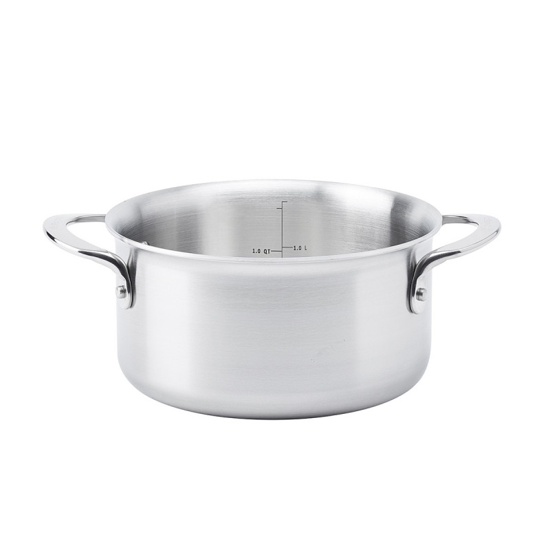 faitout sans couvercle inox alchimy, de buyer 24 cm - de buyer