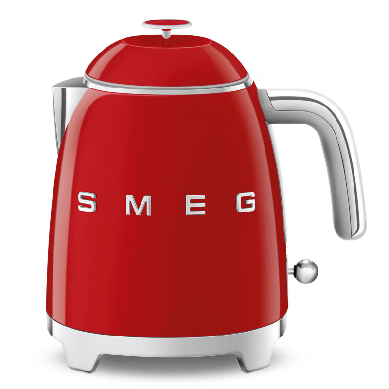 mini-bouilloire années 50, smeg rouge - smeg