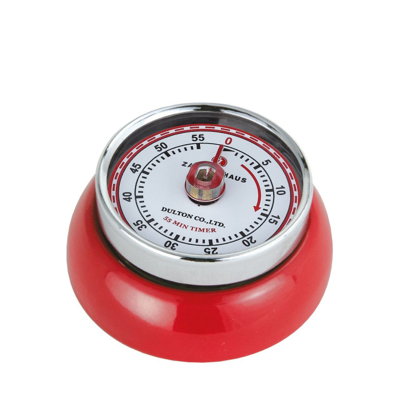 Zassenhaus - Minuteur coloré aimanté, Zassenhaus Rouge - Zassenhaus