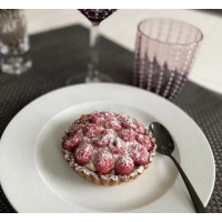 Assiette à dessert collection Noizay, Bruno Evrard