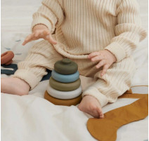 Jeu tour empilable en silicone, Liewood