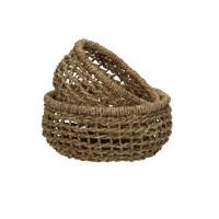 Corbeille à pain ronde en jute Ostéria naturel, Pomax