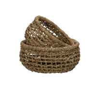 Corbeille à pain ronde en jute Ostéria naturel, Pomax