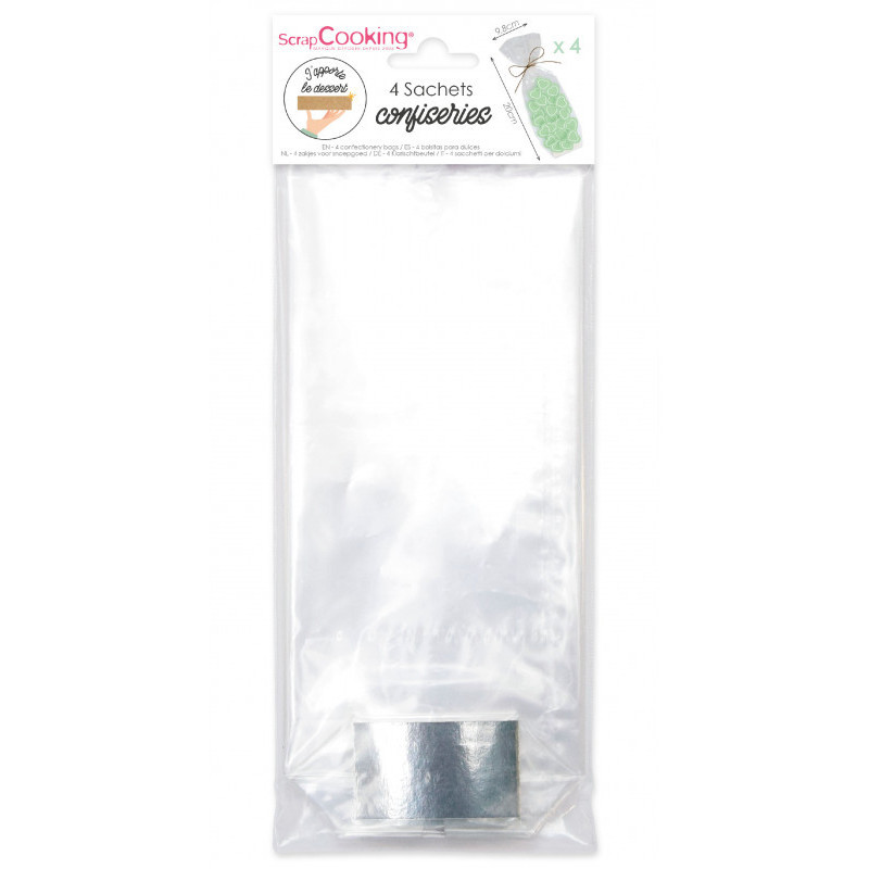 Scrapcooking - 4 Sachets confiseries , ScrapCooking - ScrapCooking