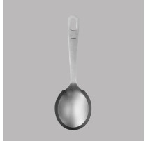 Cuillère à riz inox et bord silicone Riso, moHA!