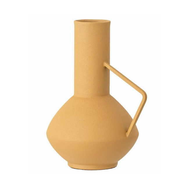 Vase Irine jaune, Bloomingville