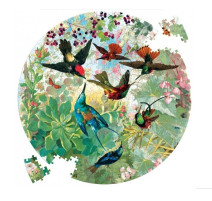 Puzzle 500 pièces Hummingbirds, Eeboo