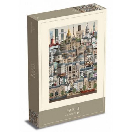 Puzzle 1000 pièces Paris, Martin Schwartz