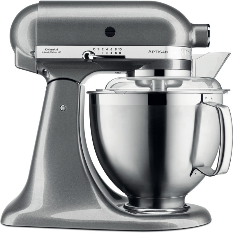 KitchenAid - Robot Artisan Gris Étain 5KSM185PS, KitchenAid - KITCHENAID