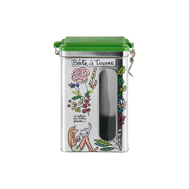DERRIERE LA PORTE - Boîte à tisane Hermétique Plantes, Derrière la porte - DERRIERE LA PORTE
