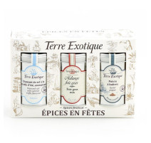 Coffret Épices en fêtes, Terre Exotique