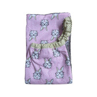 Serviette élastiquée Lapin Lunettes, Les Petits Pinpins