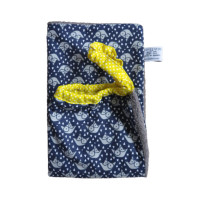 Serviette élastiquée Lapin Lunettes, Les Petits Pinpins