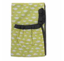 Serviette élastiquée Nuage Jaune, Les Petits Pinpins
