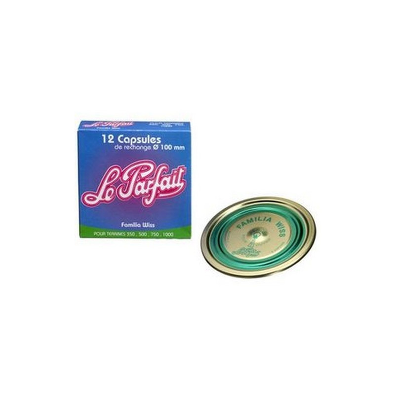 Le Parfait - Capsule 10cm pour terrine x 12, Le Parfait - Le Parfait