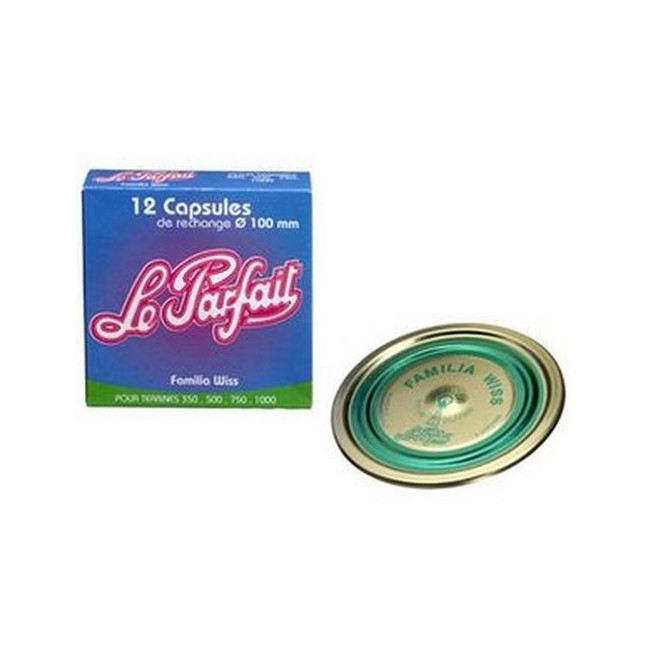Capsule 10cm pour terrine x 12, Le Parfait