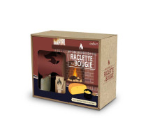 Coffret 2 raclettes à la bougie Lumi Flamme rouge, Cookut