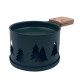 Coffret 2 raclettes à la bougie Lumi Sapin vert, Cookut