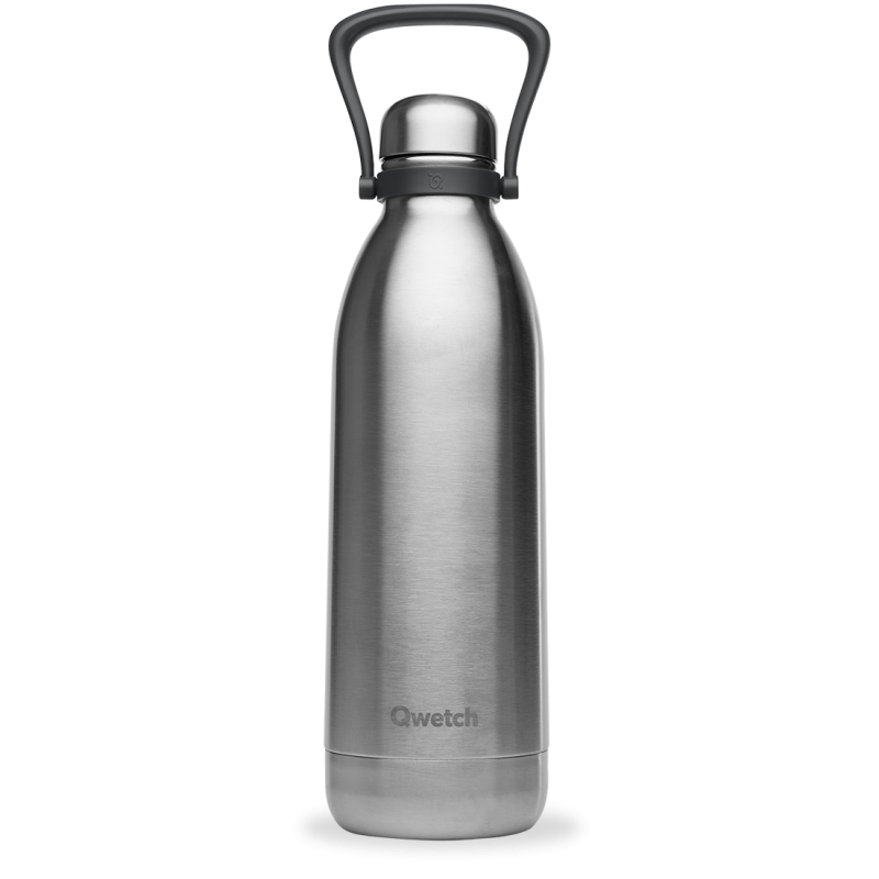 bouteille isotherme titan originals inox, qwetch 1.5l - qwetch