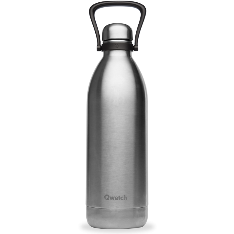 bouteille isotherme titan originals inox, qwetch 2 l - qwetch