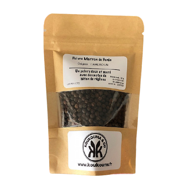 Poivre marron de Penja, Koukouma & Co