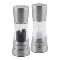Coffret moulin à poivre et sel Derwent 16 cm, Cole & Mason