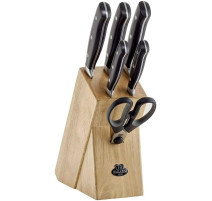 Bloc Couteaux Cuisine Noir Coninx - Bloc Couteaux de Cuisine Noir Moderne & Bloc  Couteaux Vide Universel - Porte Couteau Vide Gain de Place en Cuisine -  Range Couteaux Sûr et Stylé