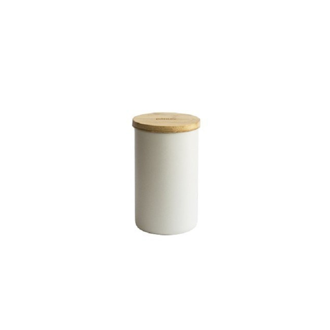 Boîte de conservation en métal et bambou 650 ml, Pebbly