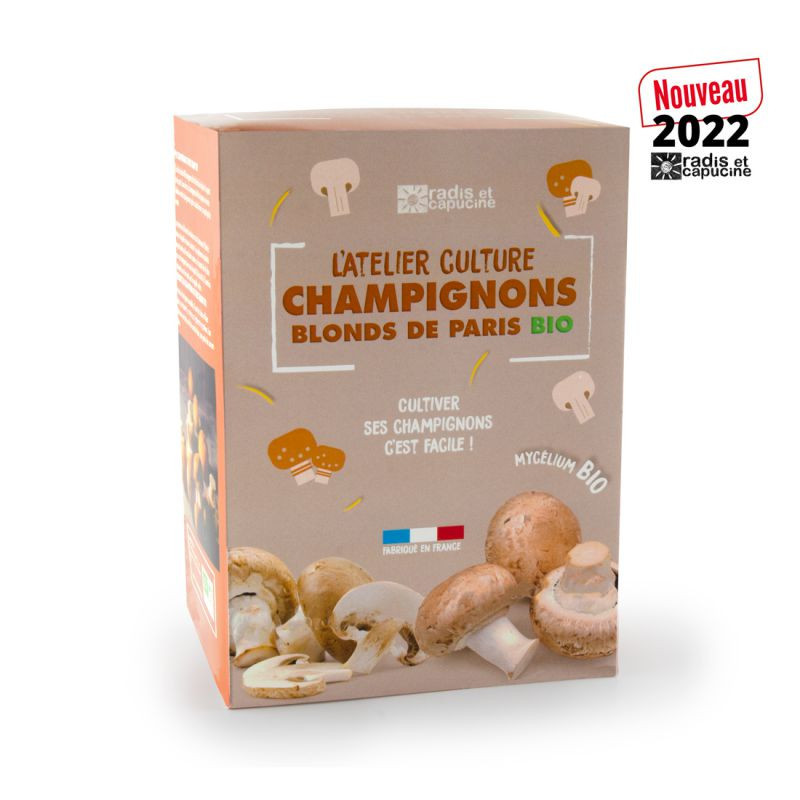 Mycélium de Champignons de Paris Kit de culture champignons 15ml/50 ml  (tube, 15ml)