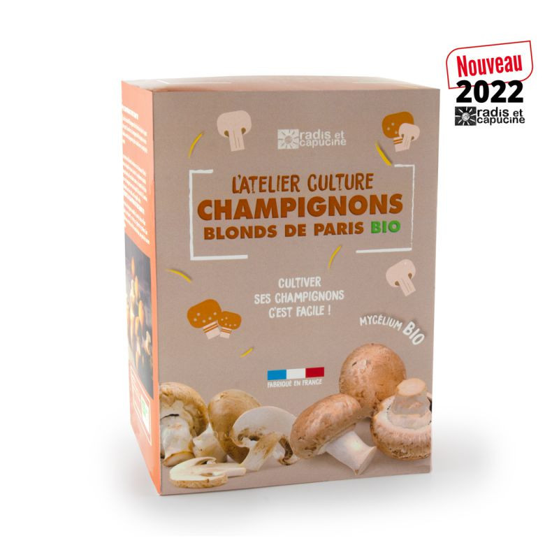 Cultivez des champignons de Paris 1 X 50ml pour 5 litres de