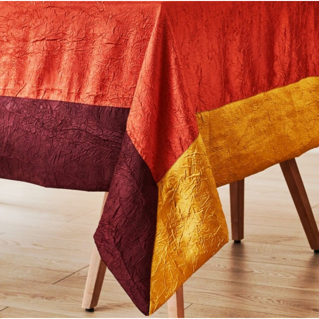 Nappe Taffetas froissé Ambiance Ivoire, José Houel
