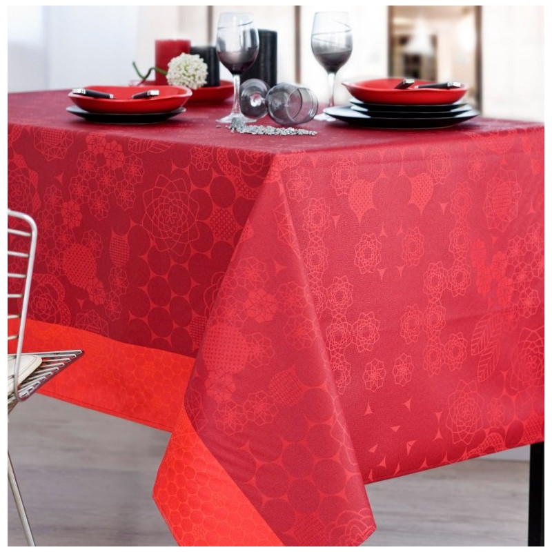 nappe electra bordeaux,  nydel paris 160 x 250 cm - nydel paris