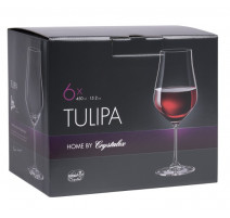 Coffret 6 verres à vin 45 cl Tulipa, Bastide Diffusion