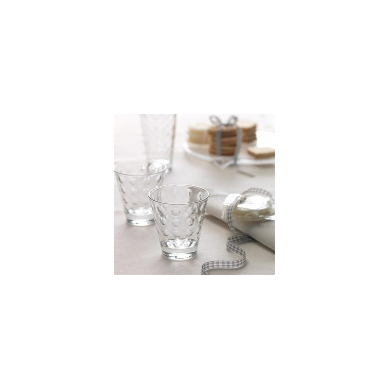 LEONARDO - Coffret 6 Gobelets Optic, Léonardo - LEONARDO