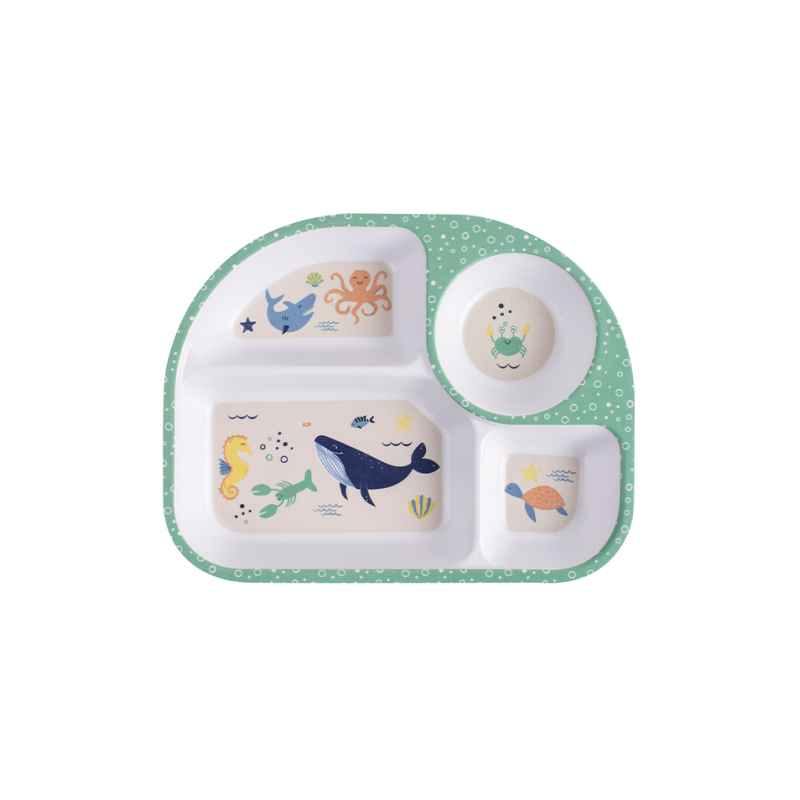 Ladelle - Assiette compartimentée, Ladelle Océan - Ladelle