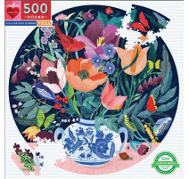 Puzzle 500 pièces Still Life with Flowers, Eeboo