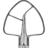 Batteur plat inox 5KSM5THFBSS pour robot Artisan, KitchenAid