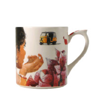 Mug conique + boîte ouverte Chat Musique Kiub Bug Art - Mugs et Tasses -  Petit-déjeuner - Art de la table